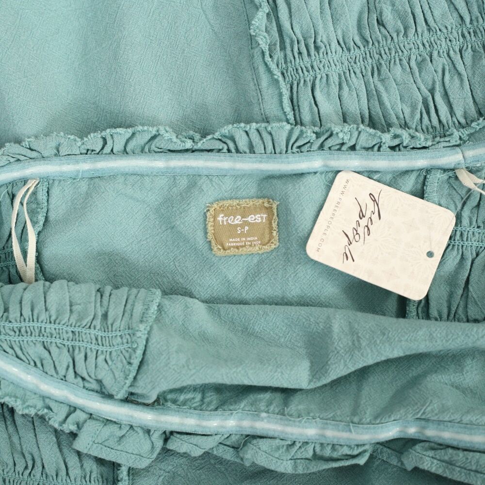 Free People Free-Est My Muse Mini Tube Dress Bodycon Smocked Cotton S NWT 285842 - Picture 8 of 8